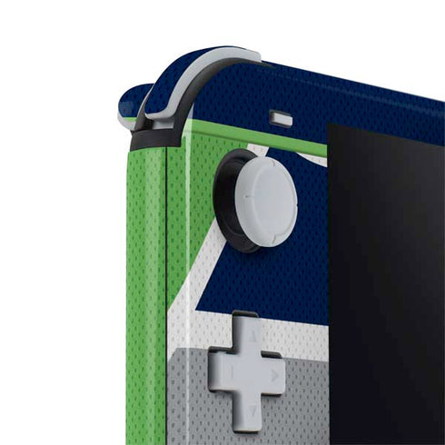 NFL Seattle Seahawks Zone Block Nintendo Switch Lite Skin